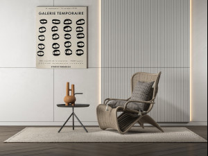 modern chair Modelo 3D