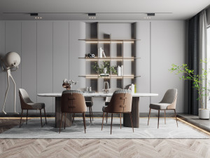 modern restaurant 3D Model