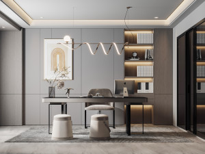 modern office 3D 모델