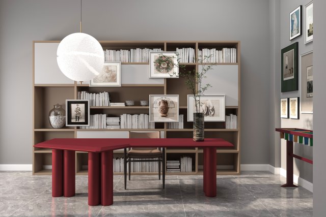 modern office 3D Model .c4d .max .obj .3ds .fbx .stl .blend 