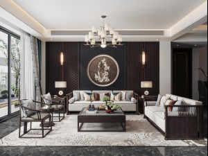 modern living room 3D Модель
