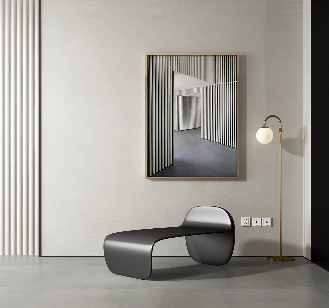 modern chair 3D Model .c4d .max .obj .3ds .fbx .stl .blend 