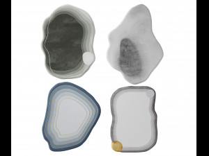 modern carpet Model 3D