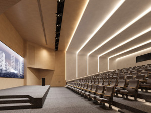modern lecture hall Modelo 3D