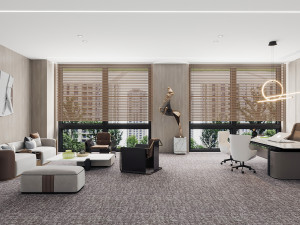 modern office 3Dモデル