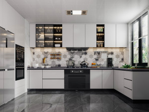 modern kitchen Modelo 3D