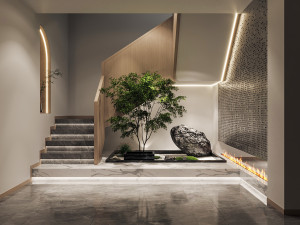 modern staircase 3D Model