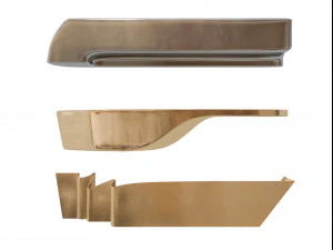 banco reception moderno Modello 3D