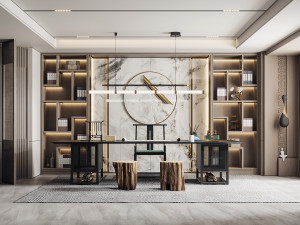 modern office Modelo 3D