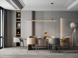 현대적인 레스토랑 3D 모델