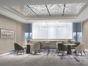 modern reception area 3D Модель