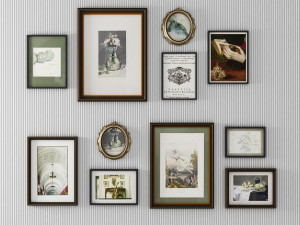 american decorative painting Modelo 3D