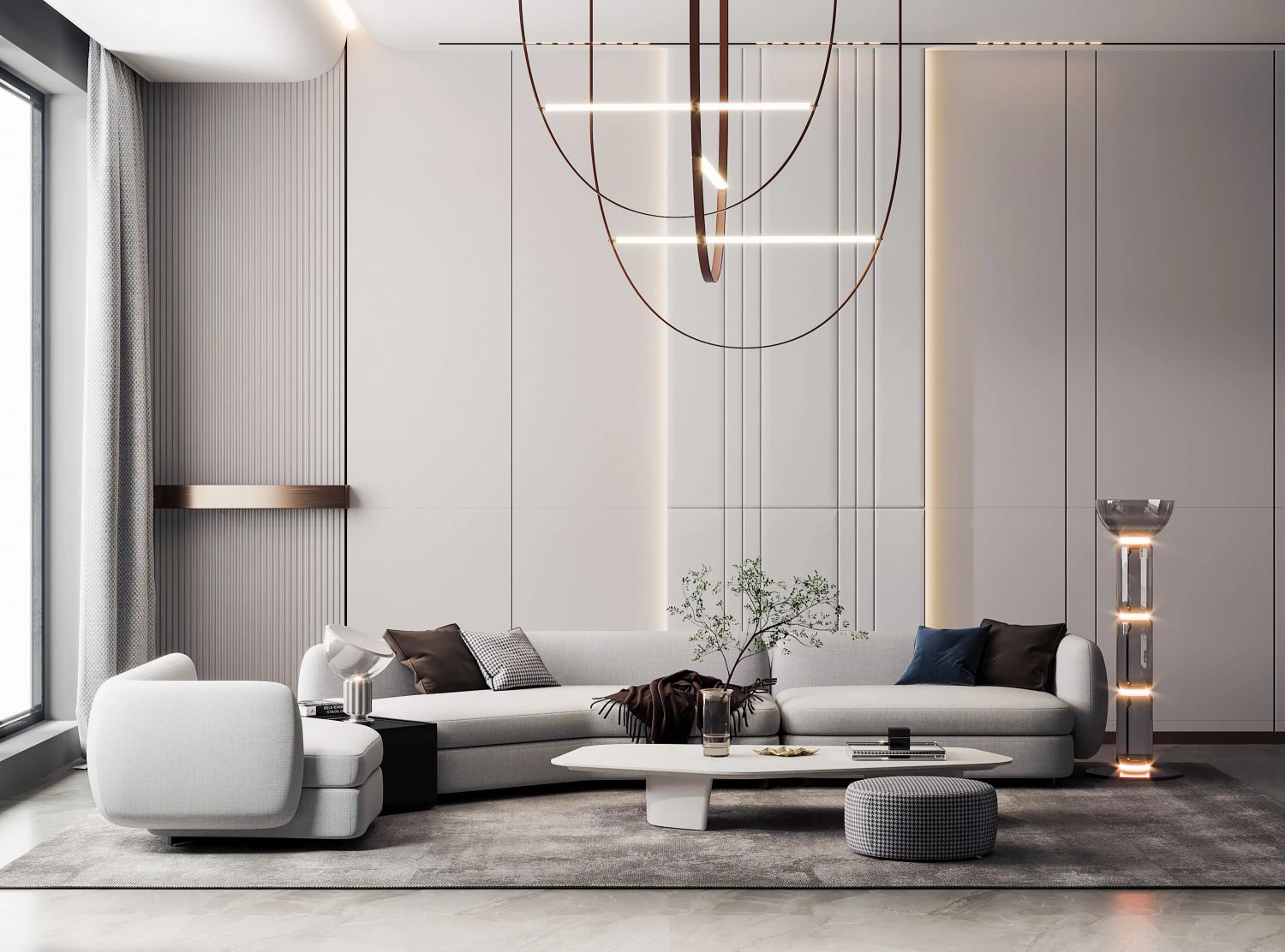 modern sofa 3D Model .c4d .max .obj .3ds .fbx .stl .blend 