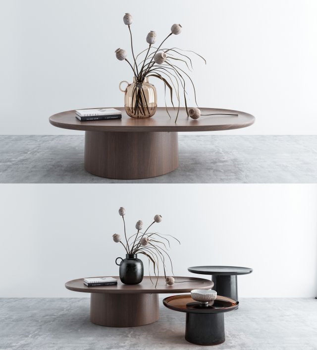modern table 3D Модель .c4d .max .obj .3ds .fbx .stl .blend