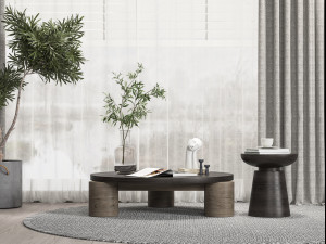 modern tea table Model 3D