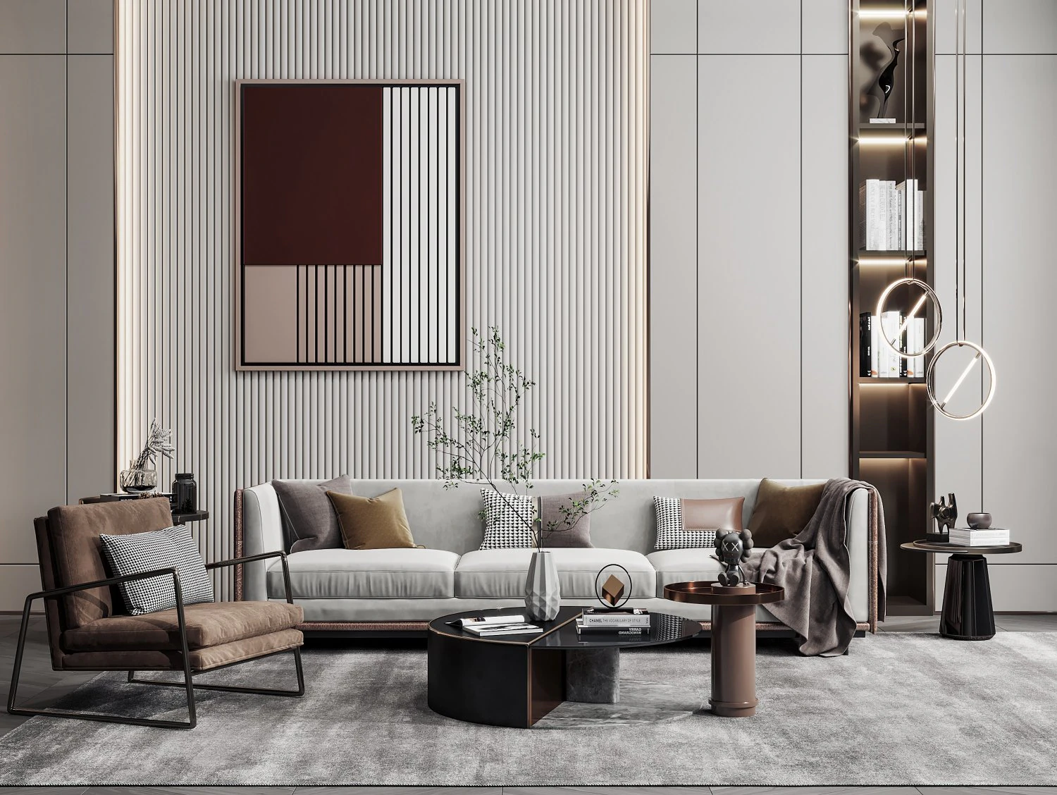 modern sofa 3D Model .c4d .max .obj .3ds .fbx .stl .blend 