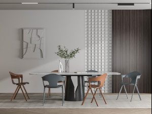 modern restaurant Modelo 3D