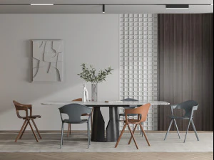 현대적인 레스토랑 3D 모델