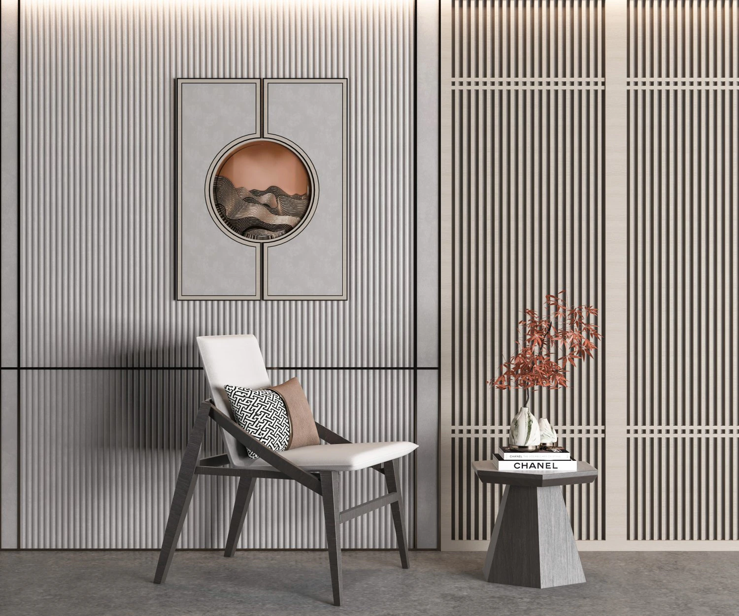 chaise moderne Modèle 3D .c4d .max .obj .3ds .fbx .stl .blend 