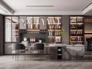 сучасний ресторан 3D Модель