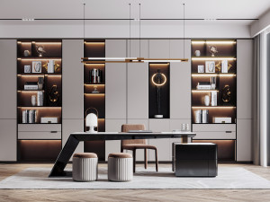modern office 3D Model