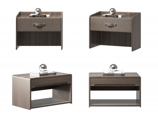 modern bedside table 3D Model .c4d .max .obj .3ds .fbx .stl .blend 