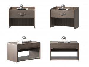 modern bedside table Modelo 3D