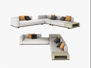 modern sofa Model 3D