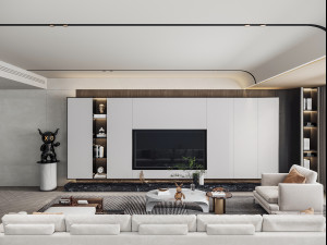 modern living room 3D Model