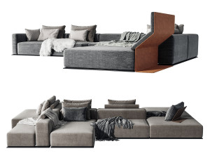modern sofa 3D Model