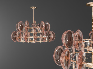 modern chandelier 3D Model