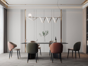 modern restaurant 3D Model