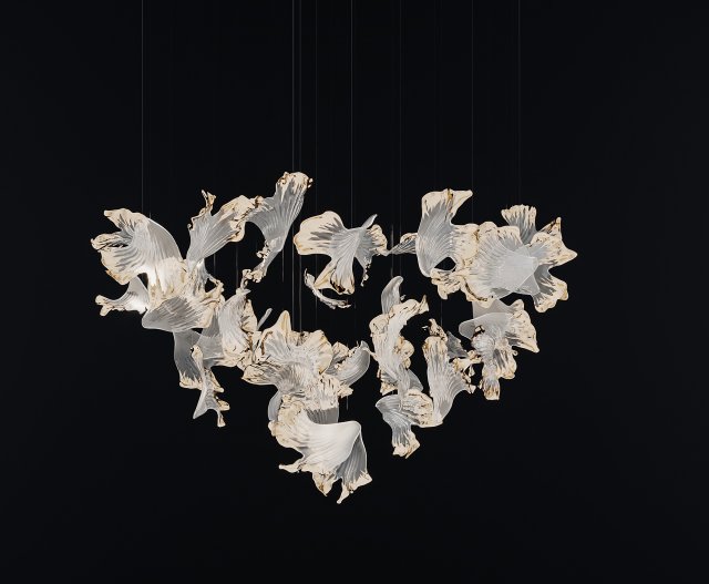 modern chandelier 3D Модель .c4d .max .obj .3ds .fbx .stl .blend 