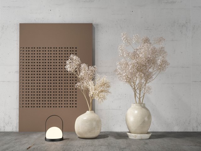 modern ornament vase 3D Model .c4d .max .obj .3ds .fbx .stl .blend 