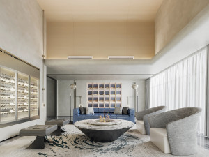 modern hotel lobby 3D 模型
