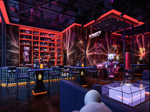 modern bar 3Dモデル