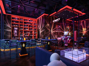 modern bar 3D Model