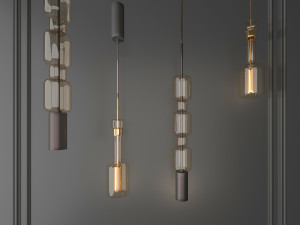modern chandelier 3D Модель