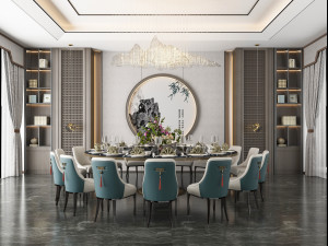 modern restaurant 3D-Modell
