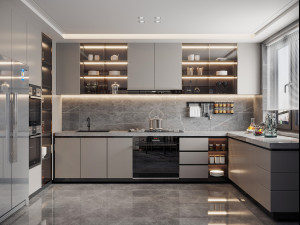 modern kitchen 3D Model