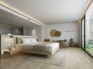 japon yatak odası 3D Model