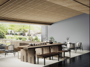 modern sales office 3Dモデル