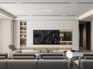 modern living room 3Dモデル