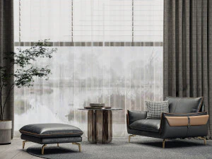 sof&aacute; moderno Modelo 3D