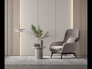 modern sofa Modelo 3D