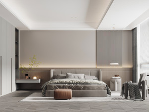 modern bedroom 3D Модель