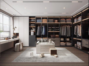 vestiaire moderne Modèle 3D