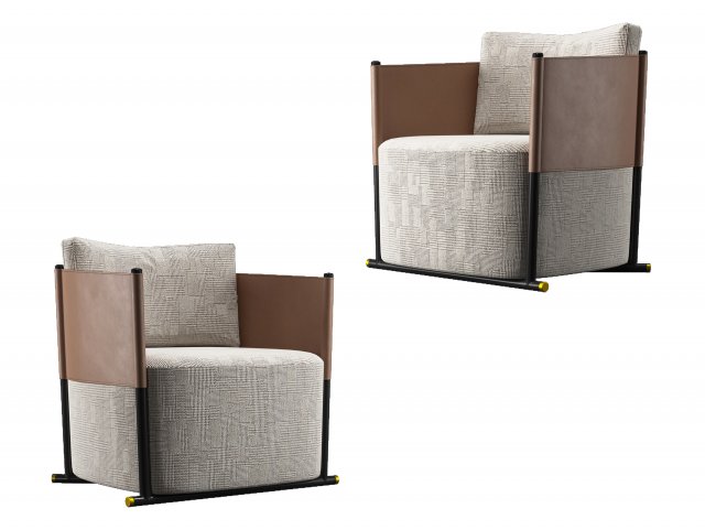 modern sofa Modelo 3D .c4d .max .obj .3ds .fbx .stl .blend 