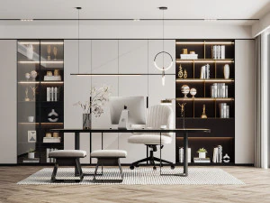 현대적인 사무실 3D 모델