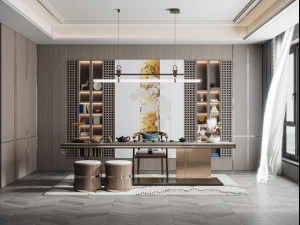 escrit&oacute;rio moderno Modelo 3D